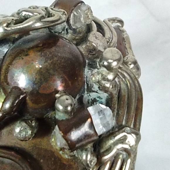 Artisan Crafted Brutalist Cuff Bracelet - Picture 13 of 15